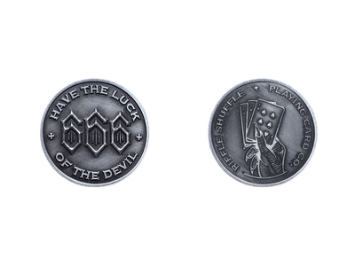 PlayingCardDecks.com-666 Collector Coin
