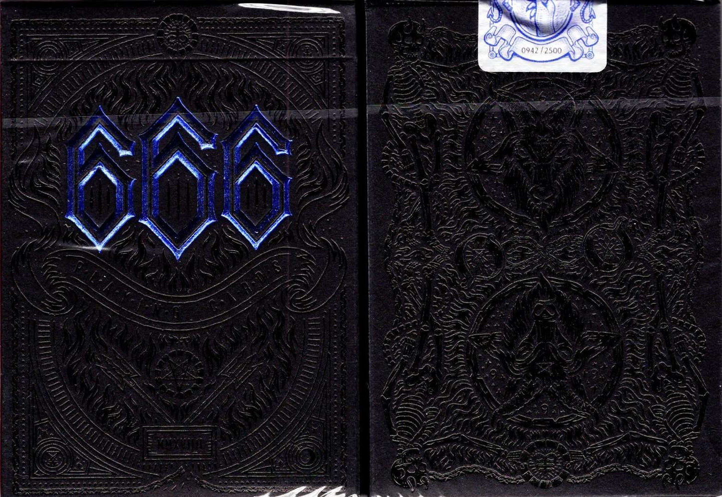 PlayingCardDecks.com-666 Playing Cards Cartamundi: Blue