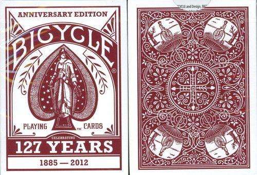 PlayingCardDecks.com-127 Years Anniversary Bicycle Playing Cards