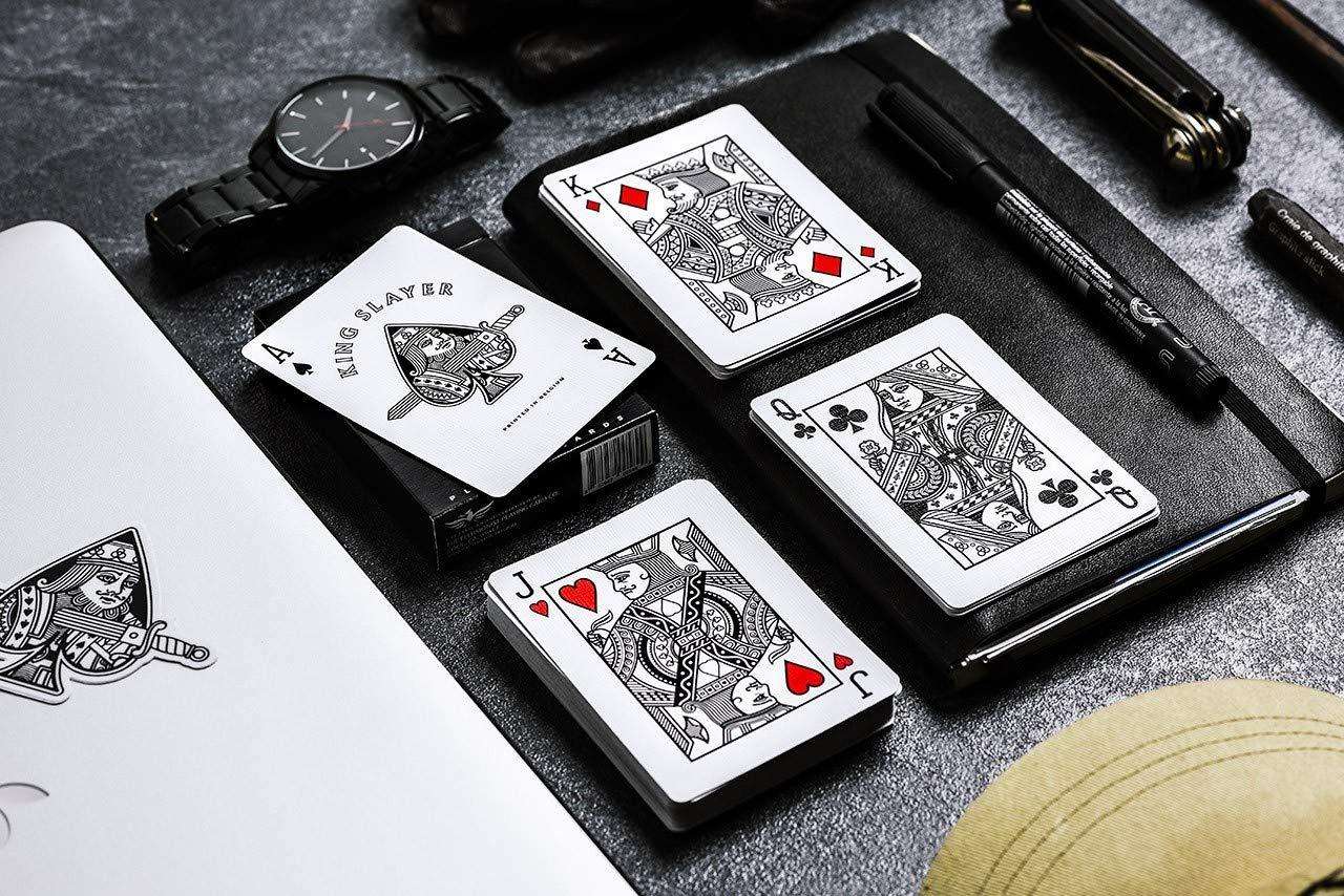 PlayingCardDecks.com-King Slayer Playing Cards Cartamundi