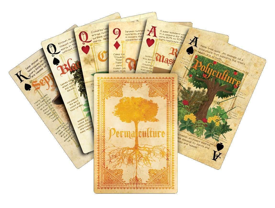 PlayingCardDecks.com-Permaculture Playing Cards