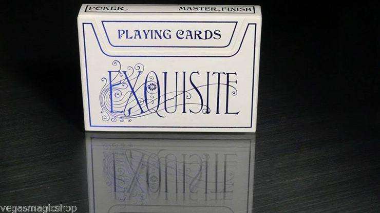 PlayingCardDecks.com-Exquisite Blue Playing Cards Deck