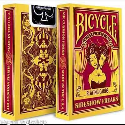 PlayingCardDecks.com-Sideshow Freaks Bicycle Playing Cards Deck