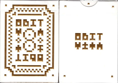 PlayingCardDecks.com-8 Bit Red Playing Cards USPCC