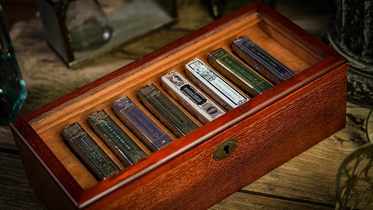 PlayingCardDecks.com-8 Deck Luxury Wooden Storage Box