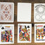 PlayingCardDecks.com-1864 Saladee's Replica Playing Cards Standard Deck Hart's Linen Eagle Deck