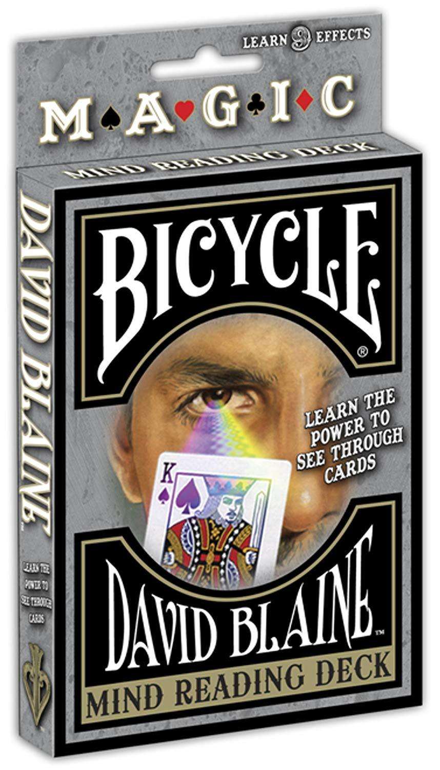 PlayingCardDecks.com-David Blaine Split Spade Mind Reading Bicycle Playing Cards