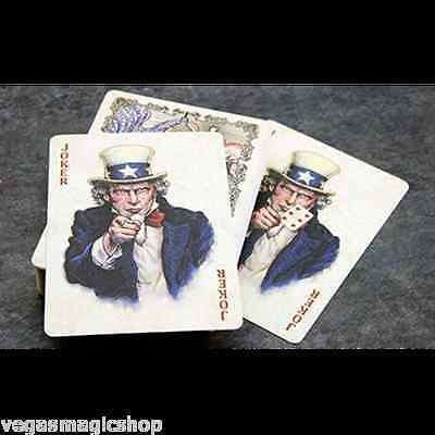 PlayingCardDecks.com-US Presidents v1 Blue Bicycle Playing Cards