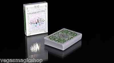 PlayingCardDecks.com-Chameleons Green Playing Cards Deck