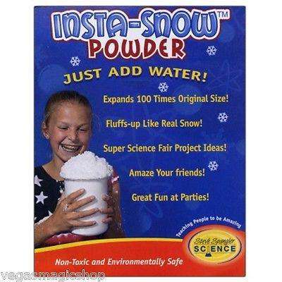 PlayingCardDecks.com-Insta-Snow Powder 10 Gram Tube