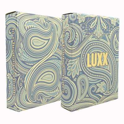 PlayingCardDecks.com-LUXX Palme Blue Playing Cards Deck LPCC