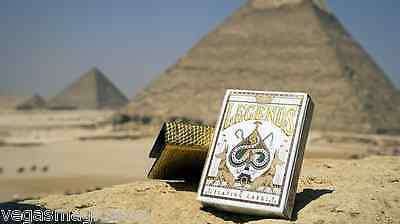 PlayingCardDecks.com-Egyptian Legends Red Playing Cards Deck