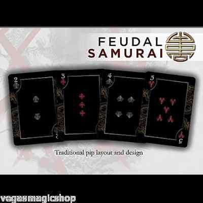 PlayingCardDecks.com-Feudal Ninja & Samurai 2 Deck Set Bicycle Playing Cards