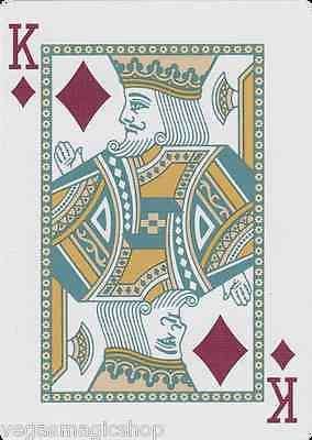 PlayingCardDecks.com-Madison Bicycle Playing Cards Turquoise & Gold