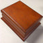 PlayingCardDecks.com-Pecan Wood Finish Executive Playing Card Box