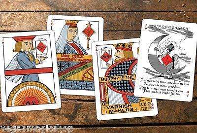 PlayingCardDecks.com-1883 Murphy Varnish Transformation Limited Playing Cards Deck