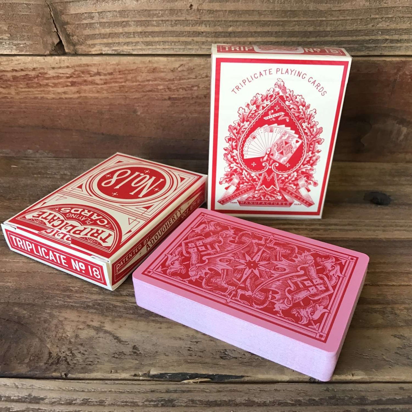 PlayingCardDecks.com-Triplicate Dragon Restoration Playing Cards USPCC