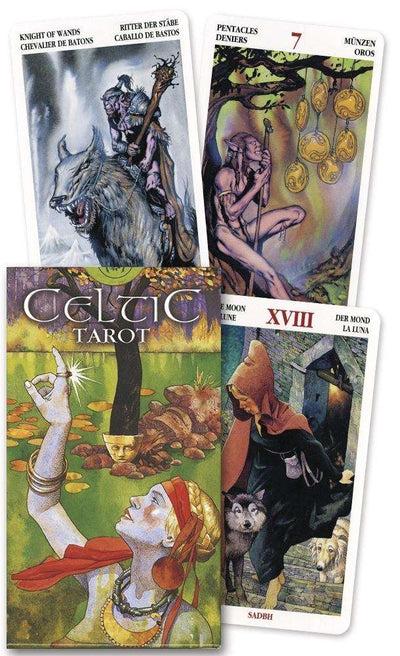 PlayingCardDecks.com-Celtic Tarot - 78 Card Deck & Guide Booklet