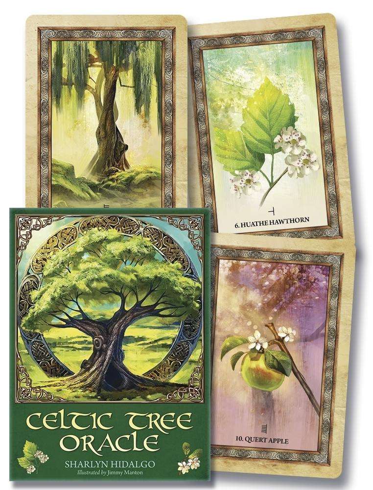 PlayingCardDecks.com-Celtic Tree Oracle - 25 Cards & 116 Page Guidebook
