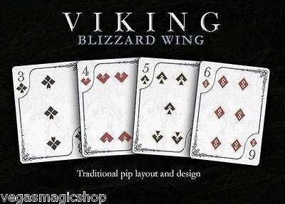 PlayingCardDecks.com-Viking Blizzard Wing Bicycle Playing Cards