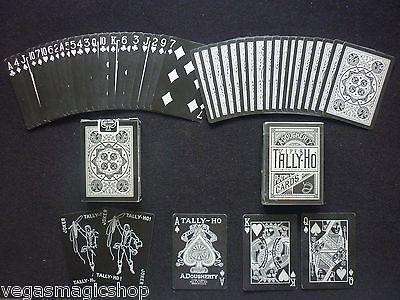 PlayingCardDecks.com-Viper Tally-Ho Fan Back Playing Cards