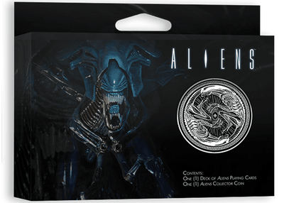 PlayingCardDecks.com-Aliens Playing Cards & Collectible Coin