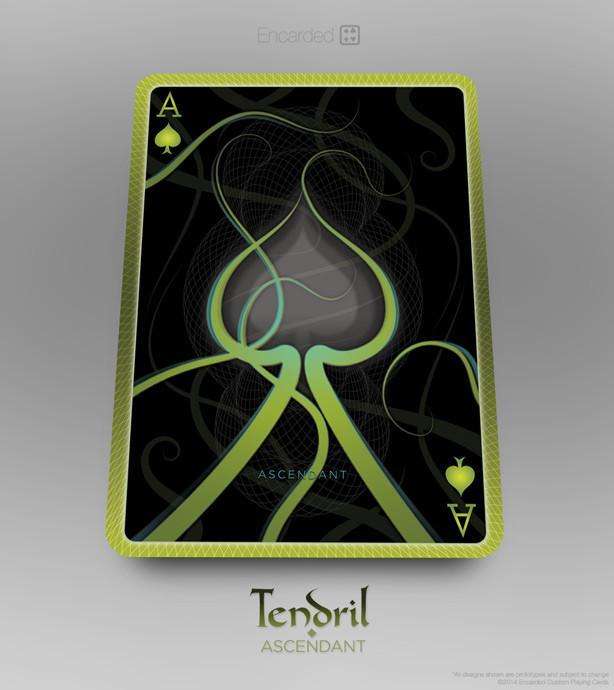 PlayingCardDecks.com-Tendril Ascendant v2 Playing Cards USPCC