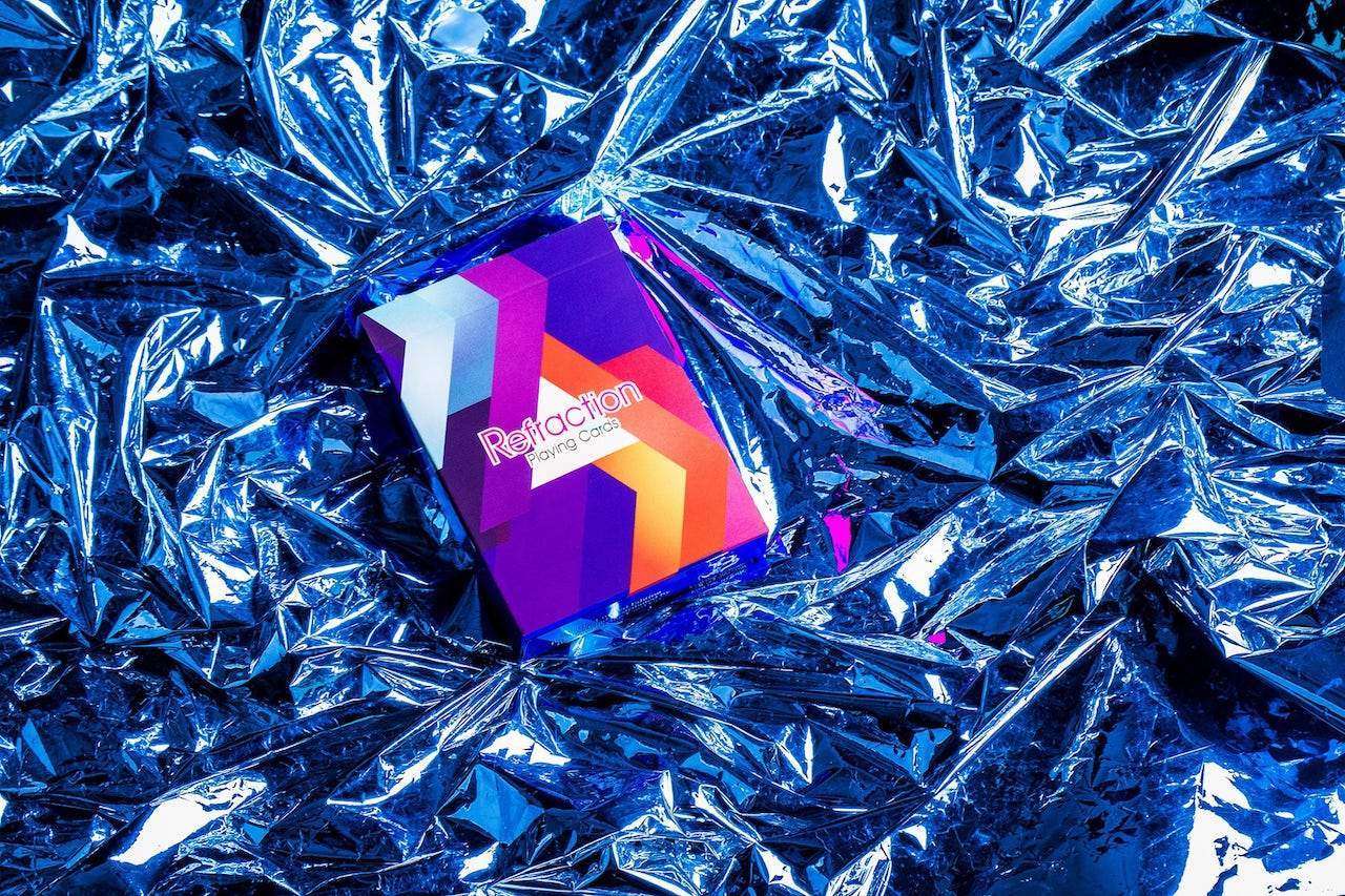 Refraction Playing Cards USPCC – PlayingCardDecks.com