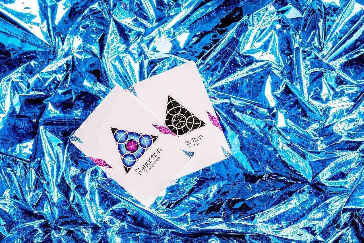 Refraction Playing Cards USPCC – PlayingCardDecks.com