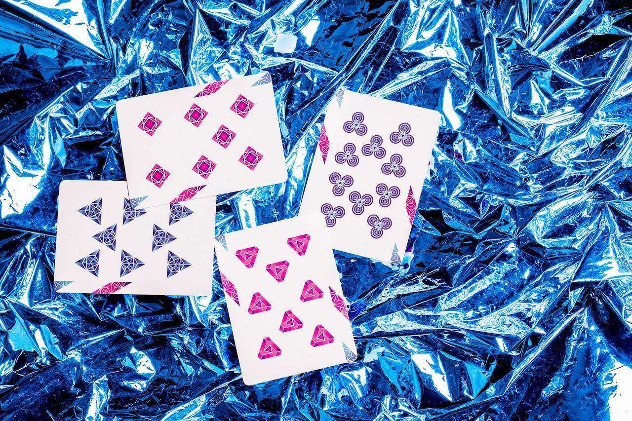 Refraction Playing Cards USPCC – PlayingCardDecks.com