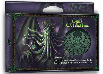 PlayingCardDecks.com-Call of Cthulhu Playing Cards & Collectible Coin