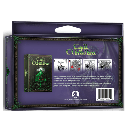PlayingCardDecks.com-Call of Cthulhu Playing Cards & Collectible Coin
