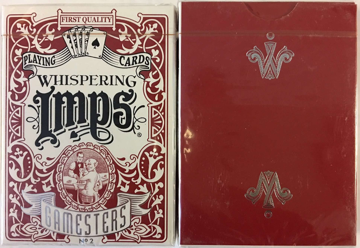 Whispering Imps Gamesters Limited Edition Playing Cards EPCC