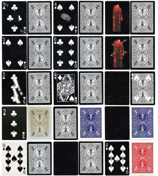 PlayingCardDecks.com-Black Tiger Gaff Playing Cards USPCC