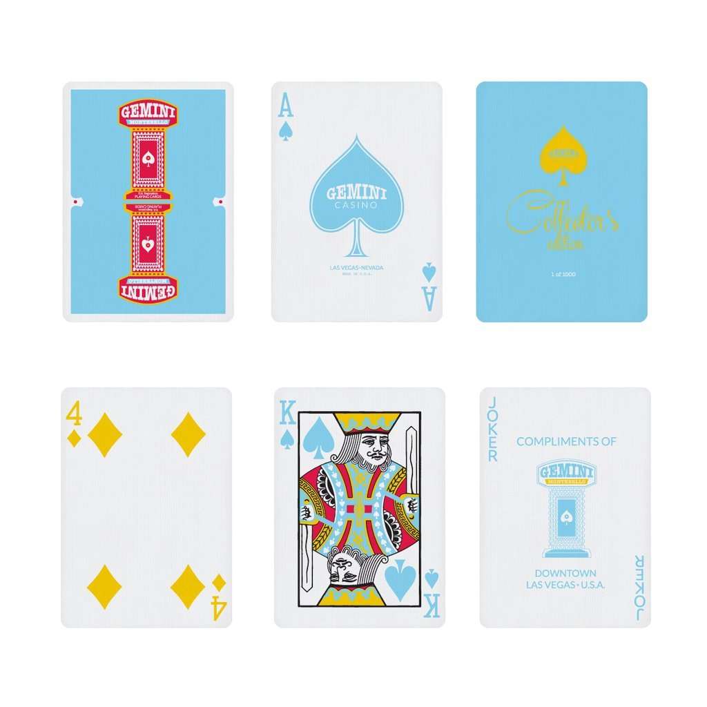 PlayingCardDecks.com-Gemini Casino Collectors Edition Playing Cards USPCC