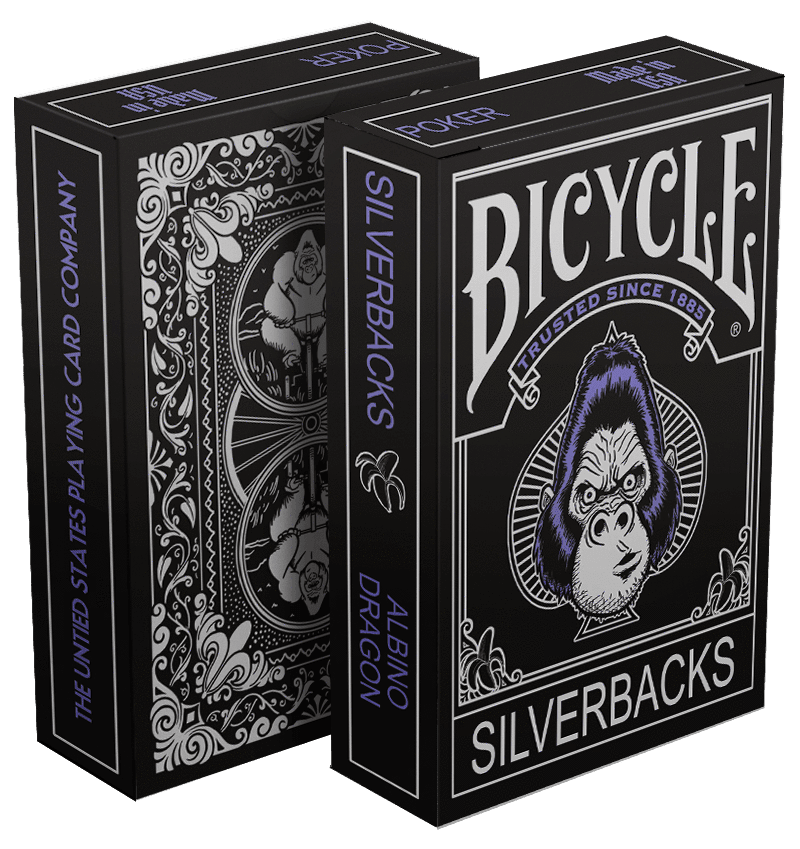 PlayingCardDecks.com-Gorilla Silverbacks Bicycle Playing Cards