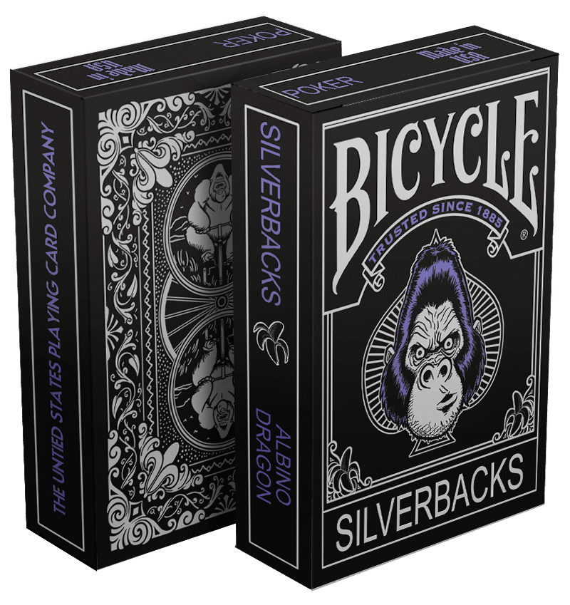 Gorilla Silverbacks Bicycle Playing Cards