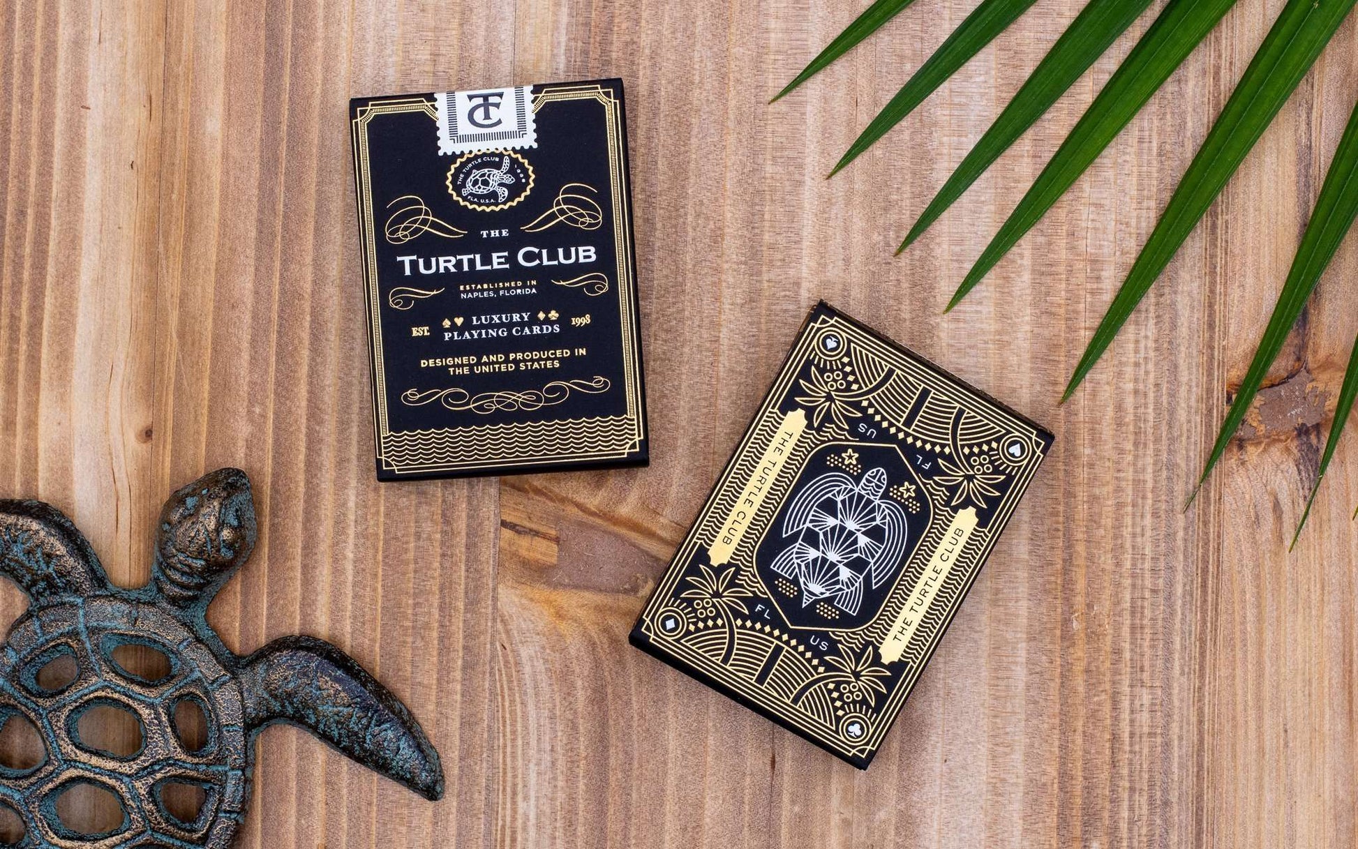 PlayingCardDecks.com-Turtle Club Luxury Playing Cards USPCC