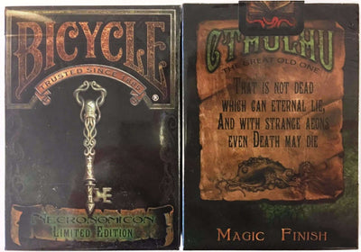 PlayingCardDecks.com-Necronomicon Bicycle Playing Cards Deck