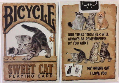 PlayingCardDecks.com-Sweet Cat Bicycle Playing Cards Deck