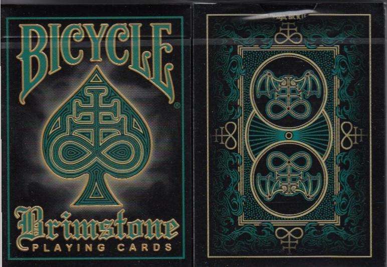 PlayingCardDecks.com-Brimstone Bicycle Playing Cards: Aqua