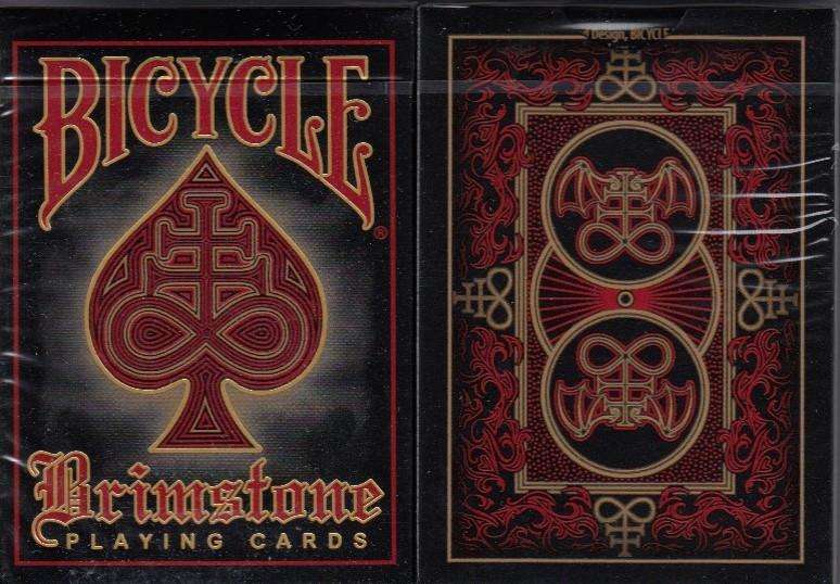 PlayingCardDecks.com-Brimstone Bicycle Playing Cards: Red