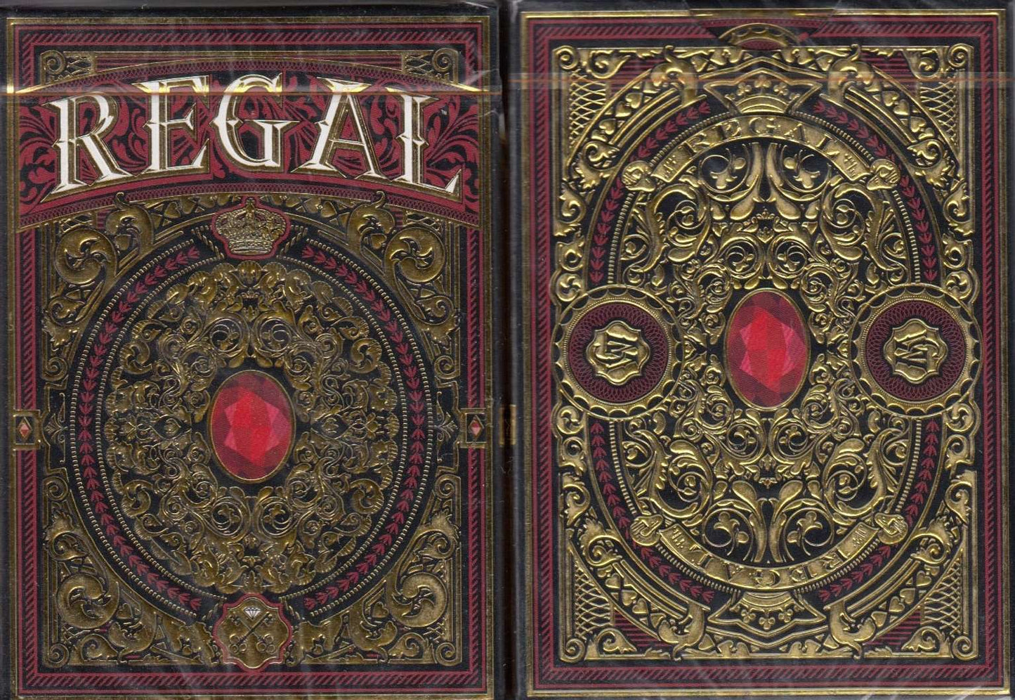 PlayingCardDecks.com-Regal Red Playing Cards EPCC