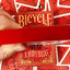 PlayingCardDecks.com-Ladybug Bicycle Gilded Playing Cards: Red Deck