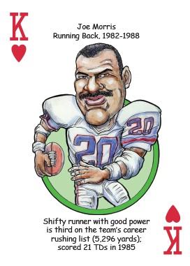 New York NFC Football Heroes Playing Cards