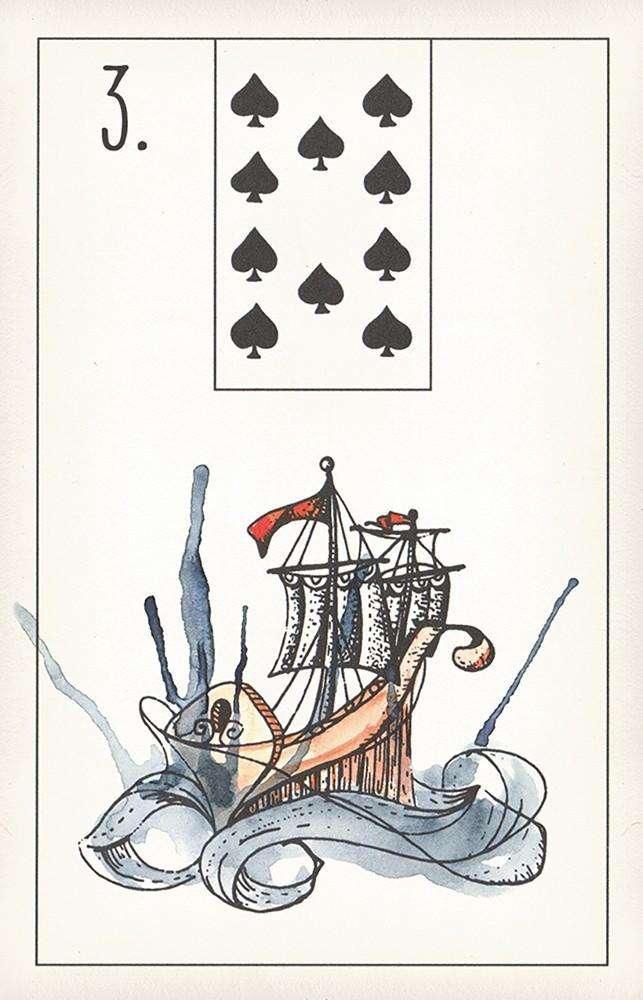 PlayingCardDecks.com-Maybe Lenormand Fortune Telling Deck USGS
