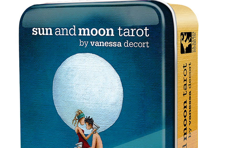 PlayingCardDecks.com-Sun and Moon Tarot Deck in Tin USGS