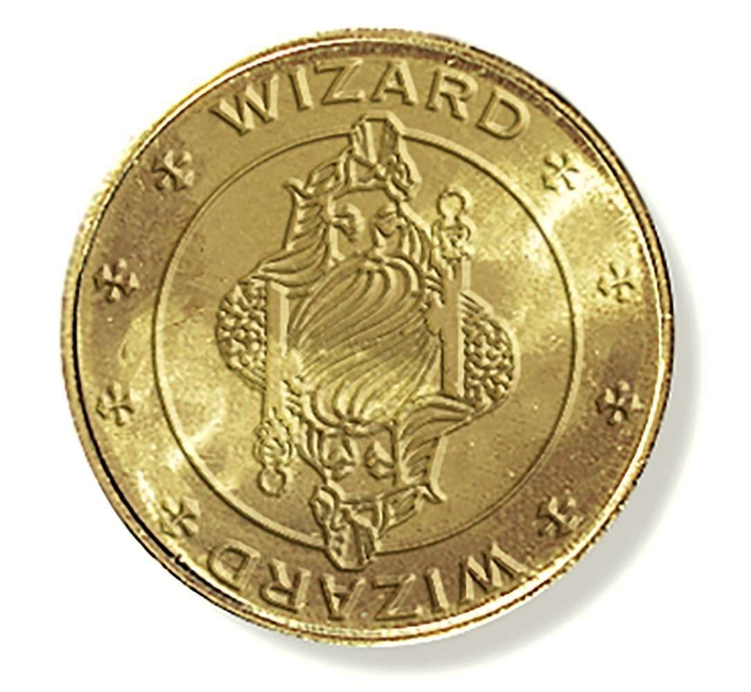 PlayingCardDecks.com-Wizard Coins (25) for The Original Wizard Card Game USGS