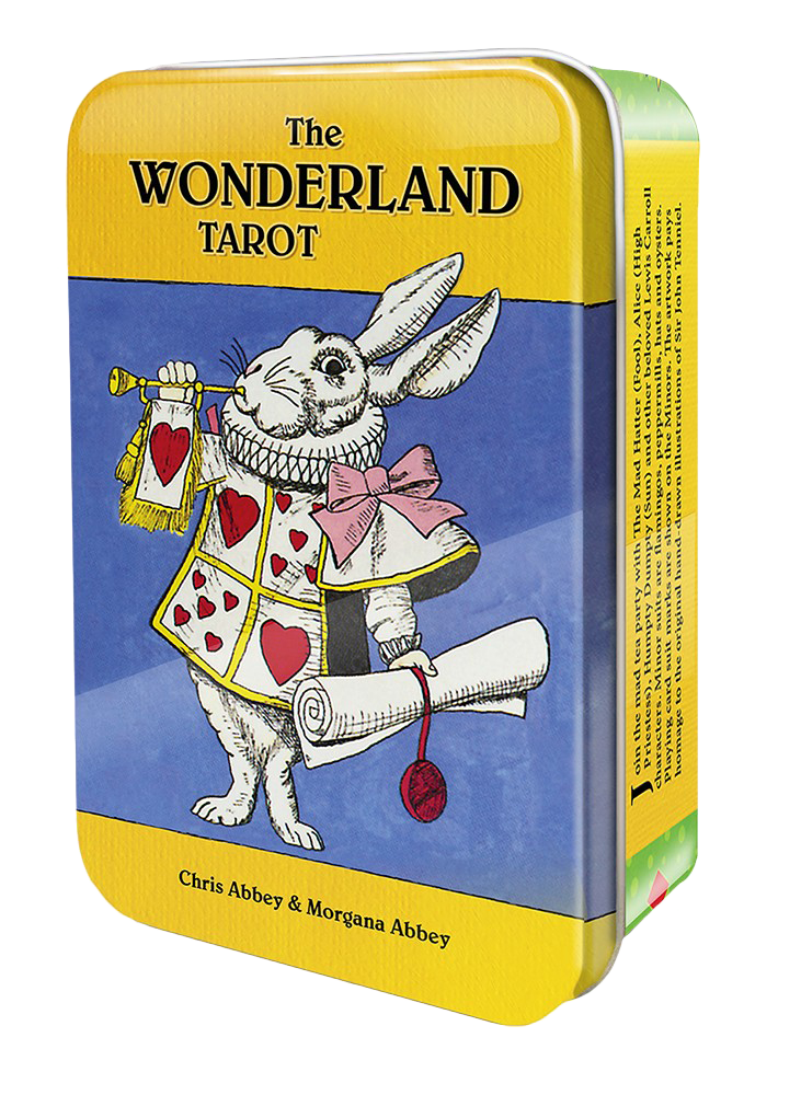 PlayingCardDecks.com-The Wonderland Tarot Deck in Tin USGS