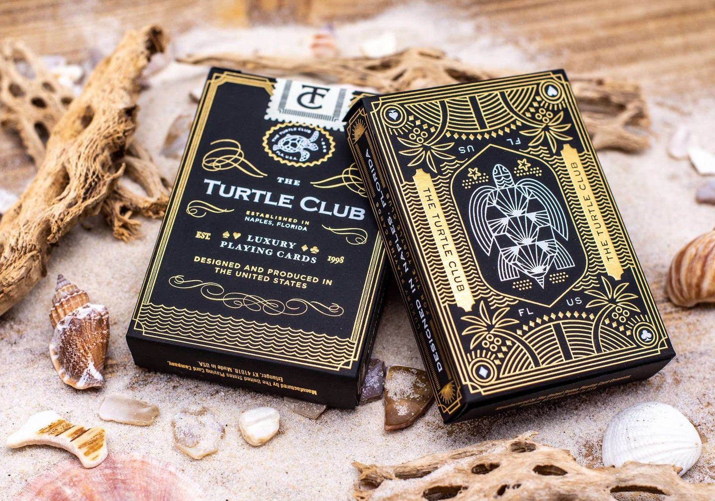 PlayingCardDecks.com-Turtle Club Luxury Playing Cards USPCC